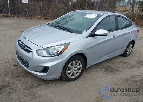 2012 Hyundai Accent Gls z USA, uszkodzony, nr VIN KMHCT4AE2CU157544